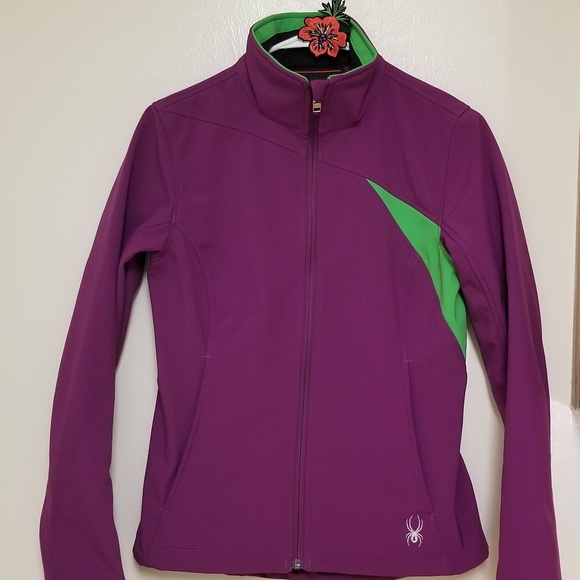 Spyder Women's Jacket Purple Size S - Picture 6 of 6